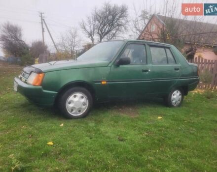 Зеленый ЗАЗ 1103 Славута, объемом двигателя 1.2 л и пробегом 194 тыс. км за 850 $, фото 6 на Automoto.ua