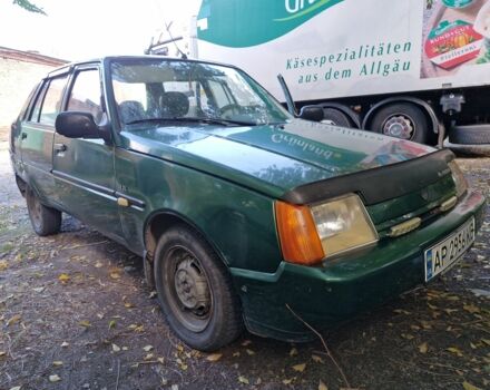 Зеленый ЗАЗ 1103 Славута, объемом двигателя 1.2 л и пробегом 192 тыс. км за 700 $, фото 1 на Automoto.ua