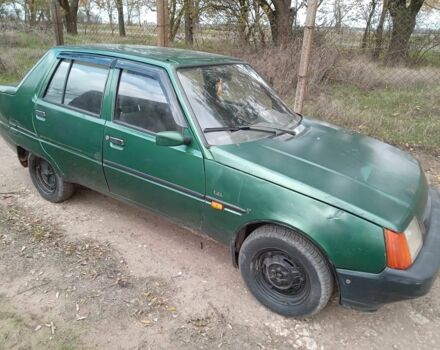 Зеленый ЗАЗ 1103 Славута, объемом двигателя 1.2 л и пробегом 20 тыс. км за 900 $, фото 1 на Automoto.ua