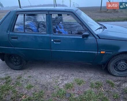 Зеленый ЗАЗ 1103 Славута, объемом двигателя 1.2 л и пробегом 182 тыс. км за 875 $, фото 1 на Automoto.ua