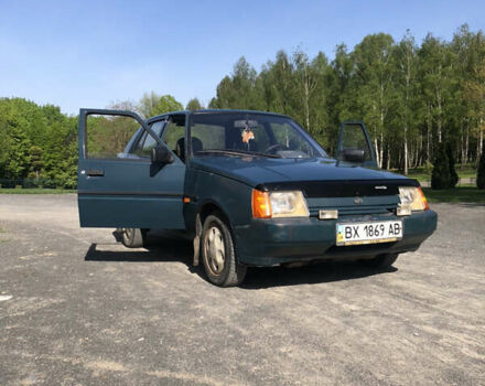 Зеленый ЗАЗ 1103 Славута, объемом двигателя 1.2 л и пробегом 143 тыс. км за 1000 $, фото 13 на Automoto.ua