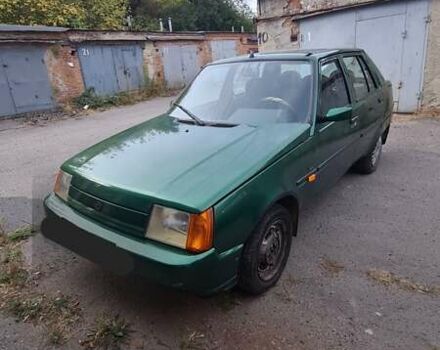 Зеленый ЗАЗ 1103 Славута, объемом двигателя 1.2 л и пробегом 51 тыс. км за 1200 $, фото 1 на Automoto.ua