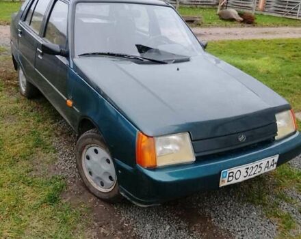 Зеленый ЗАЗ 1103 Славута, объемом двигателя 1.2 л и пробегом 100 тыс. км за 1250 $, фото 5 на Automoto.ua