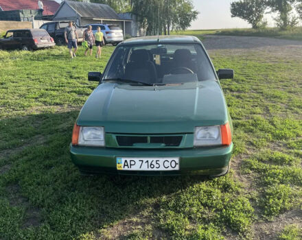 Зеленый ЗАЗ 1103 Славута, объемом двигателя 1.3 л и пробегом 232 тыс. км за 856 $, фото 3 на Automoto.ua