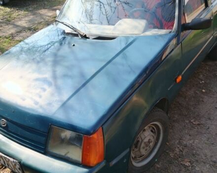 Зеленый ЗАЗ 1103 Славута, объемом двигателя 1.2 л и пробегом 202 тыс. км за 709 $, фото 4 на Automoto.ua