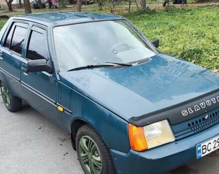 Зеленый ЗАЗ 1103 Славута, объемом двигателя 1.2 л и пробегом 117 тыс. км за 1100 $, фото 1 на Automoto.ua