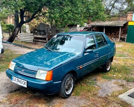 Зеленый ЗАЗ 1103 Славута, объемом двигателя 1.2 л и пробегом 110 тыс. км за 1000 $, фото 1 на Automoto.ua