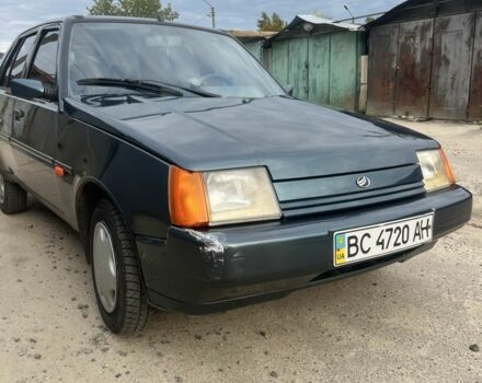 Зеленый ЗАЗ 1103 Славута, объемом двигателя 1.2 л и пробегом 84 тыс. км за 750 $, фото 2 на Automoto.ua