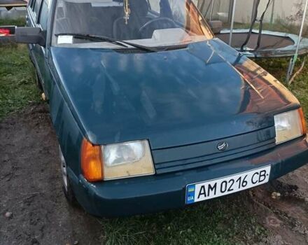 Зеленый ЗАЗ 1103 Славута, объемом двигателя 1.2 л и пробегом 170 тыс. км за 900 $, фото 1 на Automoto.ua