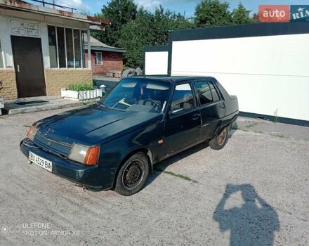 Зеленый ЗАЗ 1103 Славута, объемом двигателя 1.2 л и пробегом 180 тыс. км за 1000 $, фото 4 на Automoto.ua