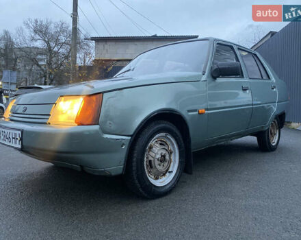 Зеленый ЗАЗ 1103 Славута, объемом двигателя 1.2 л и пробегом 100 тыс. км за 650 $, фото 1 на Automoto.ua