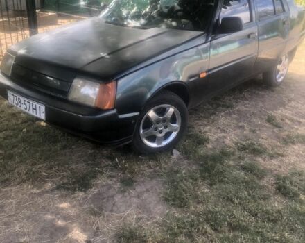 Зеленый ЗАЗ 1103 Славута, объемом двигателя 1.2 л и пробегом 150 тыс. км за 845 $, фото 2 на Automoto.ua