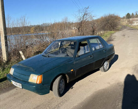 Зеленый ЗАЗ 1103 Славута, объемом двигателя 1.2 л и пробегом 145 тыс. км за 700 $, фото 6 на Automoto.ua