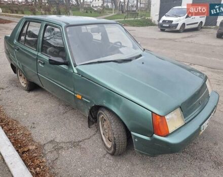 Зеленый ЗАЗ 1103 Славута, объемом двигателя 1.2 л и пробегом 126 тыс. км за 800 $, фото 1 на Automoto.ua