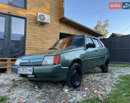 Зеленый ЗАЗ 1103 Славута, объемом двигателя 1.2 л и пробегом 256 тыс. км за 680 $, фото 10 на Automoto.ua