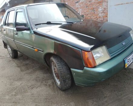 Зеленый ЗАЗ 1103 Славута, объемом двигателя 1.2 л и пробегом 137 тыс. км за 800 $, фото 1 на Automoto.ua