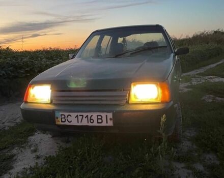 Зеленый ЗАЗ 1103 Славута, объемом двигателя 1.2 л и пробегом 95 тыс. км за 800 $, фото 2 на Automoto.ua