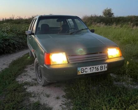 Зеленый ЗАЗ 1103 Славута, объемом двигателя 1.2 л и пробегом 95 тыс. км за 800 $, фото 6 на Automoto.ua