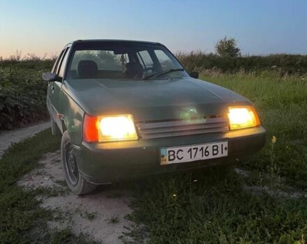 Зеленый ЗАЗ 1103 Славута, объемом двигателя 1.2 л и пробегом 95 тыс. км за 800 $, фото 5 на Automoto.ua