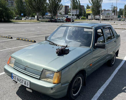 Зеленый ЗАЗ 1103 Славута, объемом двигателя 1.2 л и пробегом 150 тыс. км за 1100 $, фото 1 на Automoto.ua