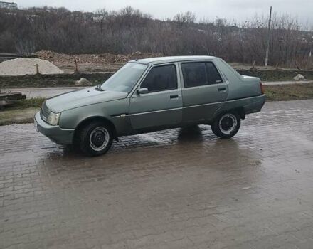 Зеленый ЗАЗ 1103 Славута, объемом двигателя 1.2 л и пробегом 800 тыс. км за 600 $, фото 2 на Automoto.ua