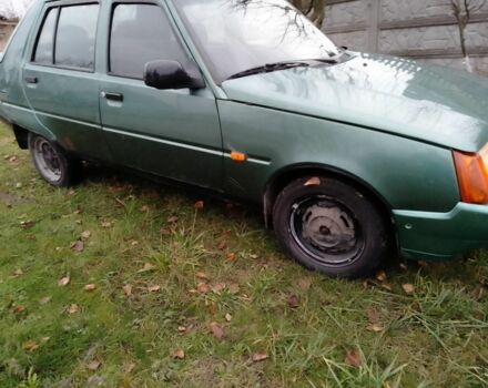 Зеленый ЗАЗ 1103 Славута, объемом двигателя 1.3 л и пробегом 160 тыс. км за 700 $, фото 3 на Automoto.ua