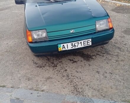 Зеленый ЗАЗ 1103 Славута, объемом двигателя 1.2 л и пробегом 100 тыс. км за 425 $, фото 1 на Automoto.ua