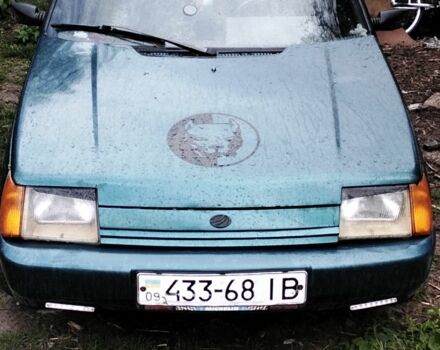 Зеленый ЗАЗ 1103 Славута, объемом двигателя 0 л и пробегом 100 тыс. км за 800 $, фото 1 на Automoto.ua