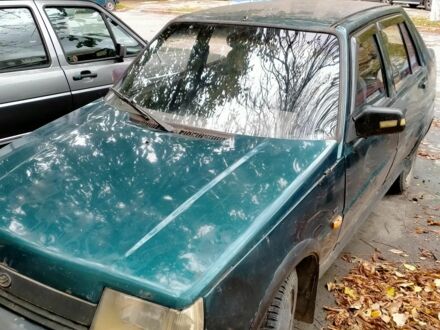 Зеленый ЗАЗ 1103 Славута, объемом двигателя 1 л и пробегом 150 тыс. км за 357 $, фото 1 на Automoto.ua