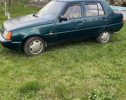 Зеленый ЗАЗ 1103 Славута, объемом двигателя 1.1 л и пробегом 200 тыс. км за 900 $, фото 1 на Automoto.ua