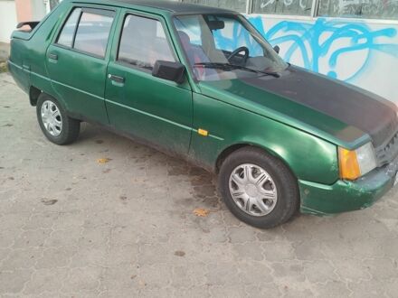 Зеленый ЗАЗ 1103 Славута, объемом двигателя 1.2 л и пробегом 247 тыс. км за 600 $, фото 1 на Automoto.ua