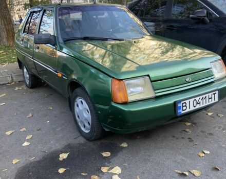 Зеленый ЗАЗ 1103 Славута, объемом двигателя 1.2 л и пробегом 180 тыс. км за 955 $, фото 1 на Automoto.ua