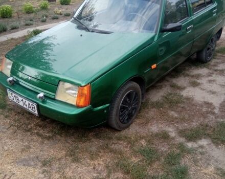 Зеленый ЗАЗ 1103 Славута, объемом двигателя 1.2 л и пробегом 118 тыс. км за 950 $, фото 1 на Automoto.ua