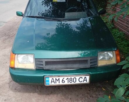 Зеленый ЗАЗ 1103 Славута, объемом двигателя 1.2 л и пробегом 146 тыс. км за 484 $, фото 1 на Automoto.ua