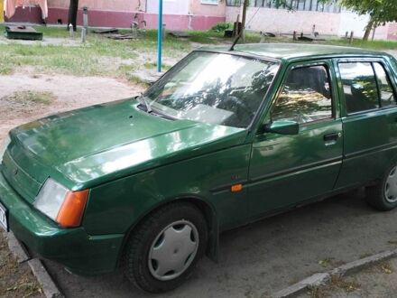 Зеленый ЗАЗ 1103 Славута, объемом двигателя 1.2 л и пробегом 220 тыс. км за 900 $, фото 1 на Automoto.ua