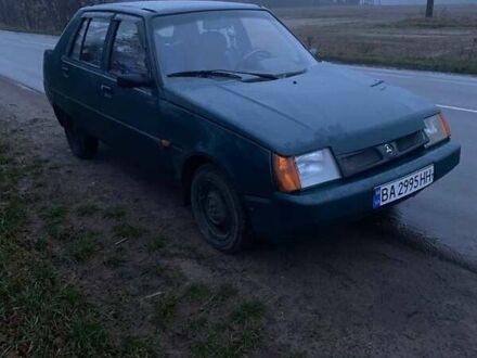 Зеленый ЗАЗ 1103 Славута, объемом двигателя 1.2 л и пробегом 182 тыс. км за 875 $, фото 1 на Automoto.ua