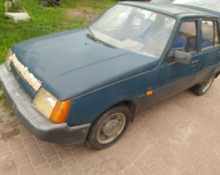 Зеленый ЗАЗ 1103 Славута, объемом двигателя 1.2 л и пробегом 100 тыс. км за 400 $, фото 1 на Automoto.ua