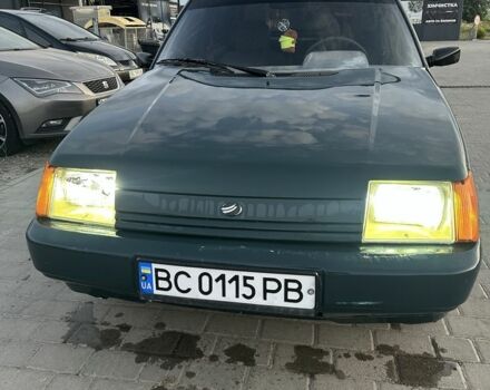 Зеленый ЗАЗ 1103 Славута, объемом двигателя 1.2 л и пробегом 120 тыс. км за 400 $, фото 1 на Automoto.ua