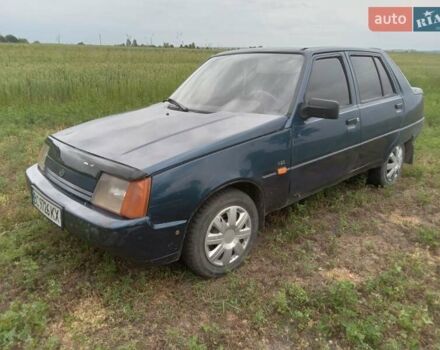 Зеленый ЗАЗ 1103 Славута, объемом двигателя 1.2 л и пробегом 242 тыс. км за 599 $, фото 1 на Automoto.ua