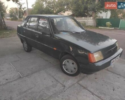 Зеленый ЗАЗ 1103 Славута, объемом двигателя 1.2 л и пробегом 163 тыс. км за 1250 $, фото 1 на Automoto.ua