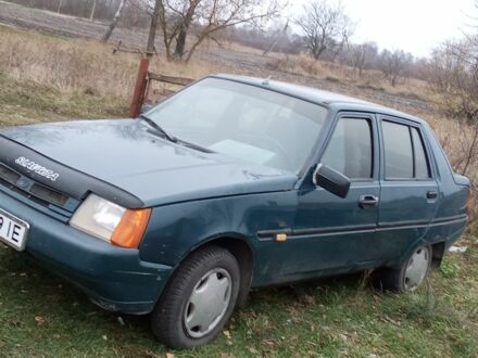 Зеленый ЗАЗ 1103 Славута, объемом двигателя 1.2 л и пробегом 126 тыс. км за 358 $, фото 1 на Automoto.ua