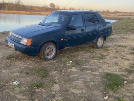 Зеленый ЗАЗ 1103 Славута, объемом двигателя 1.2 л и пробегом 200 тыс. км за 500 $, фото 1 на Automoto.ua