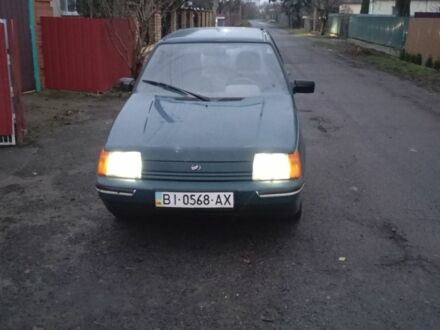 Зеленый ЗАЗ 1103 Славута, объемом двигателя 1 л и пробегом 150 тыс. км за 900 $, фото 1 на Automoto.ua