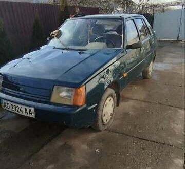 Зеленый ЗАЗ 1103 Славута, объемом двигателя 1.2 л и пробегом 140 тыс. км за 500 $, фото 1 на Automoto.ua