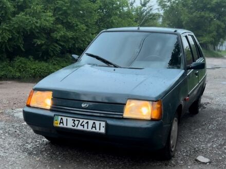 Зеленый ЗАЗ 1103 Славута, объемом двигателя 1.2 л и пробегом 25 тыс. км за 1310 $, фото 1 на Automoto.ua