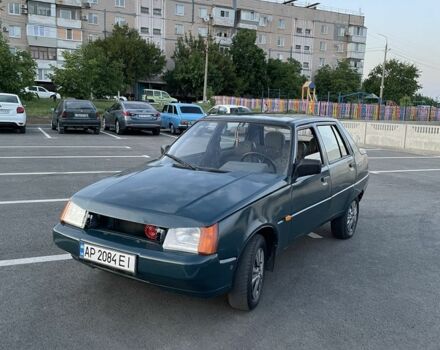 Зеленый ЗАЗ 1103 Славута, объемом двигателя 1.2 л и пробегом 200 тыс. км за 750 $, фото 1 на Automoto.ua