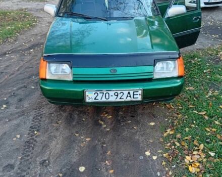 Зеленый ЗАЗ 1103 Славута, объемом двигателя 1.2 л и пробегом 200 тыс. км за 594 $, фото 1 на Automoto.ua