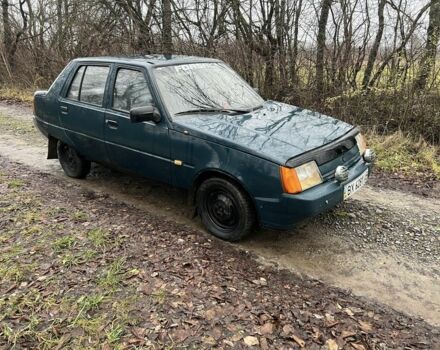 Зеленый ЗАЗ 1103 Славута, объемом двигателя 1.2 л и пробегом 130 тыс. км за 850 $, фото 1 на Automoto.ua