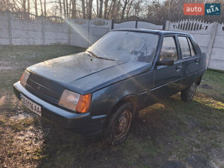 Зеленый ЗАЗ 1103 Славута, объемом двигателя 1.2 л и пробегом 140 тыс. км за 519 $, фото 1 на Automoto.ua