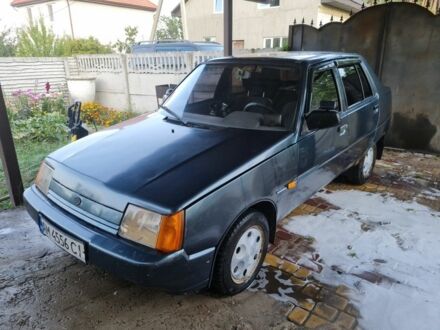 Зеленый ЗАЗ 1103 Славута, объемом двигателя 1.2 л и пробегом 150 тыс. км за 950 $, фото 1 на Automoto.ua